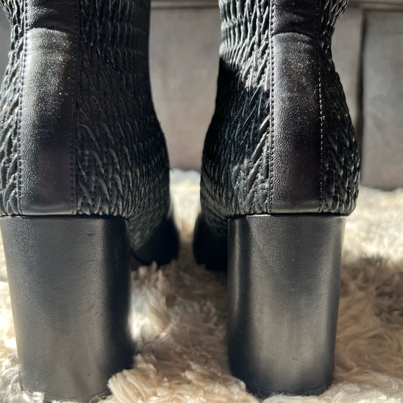 NWOT Cole Haan Black Leather Aylin Bootie - Picture 6 of 12